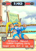 Load image into Gallery viewer, R.Mika Dirty - Pixel Vixen Trading Card #139
