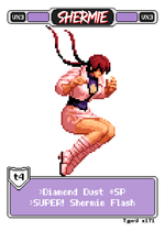 画像をギャラリービューアに読み込む, シェルミー スウープ キック - ピクセル ヴィクセン トレーディング カード #132