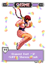 画像をギャラリービューアに読み込む, シェルミー スウープ キック - ピクセル ヴィクセン トレーディング カード #132