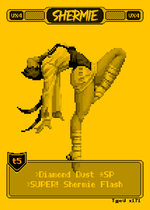 画像をギャラリービューアに読み込む, シェルミー スウープ キック - ピクセル ヴィクセン トレーディング カード #132