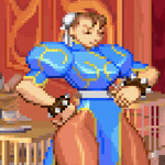Load image into Gallery viewer, Chun Li Yawn - Pixel Vixen #142