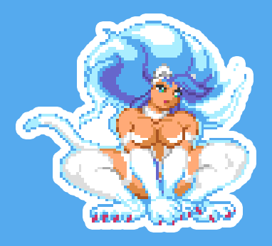 Felicia Pixel Vixen Sticker #7
