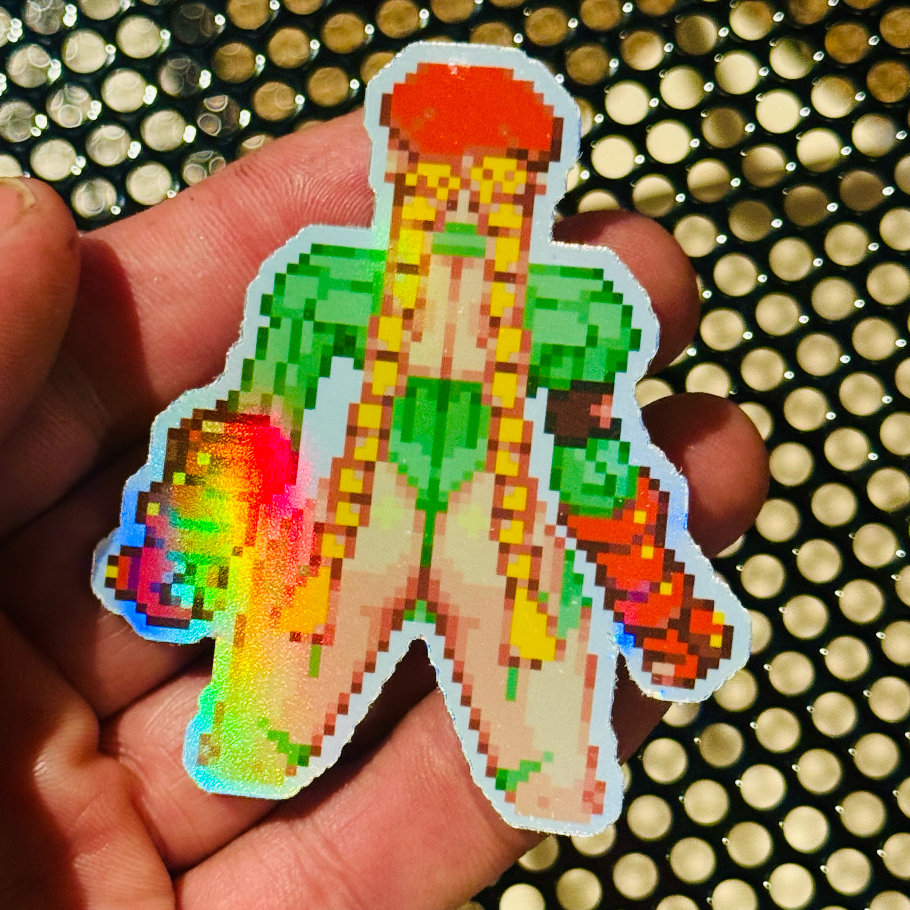 Cammy Pixel Vixen Sticker #13