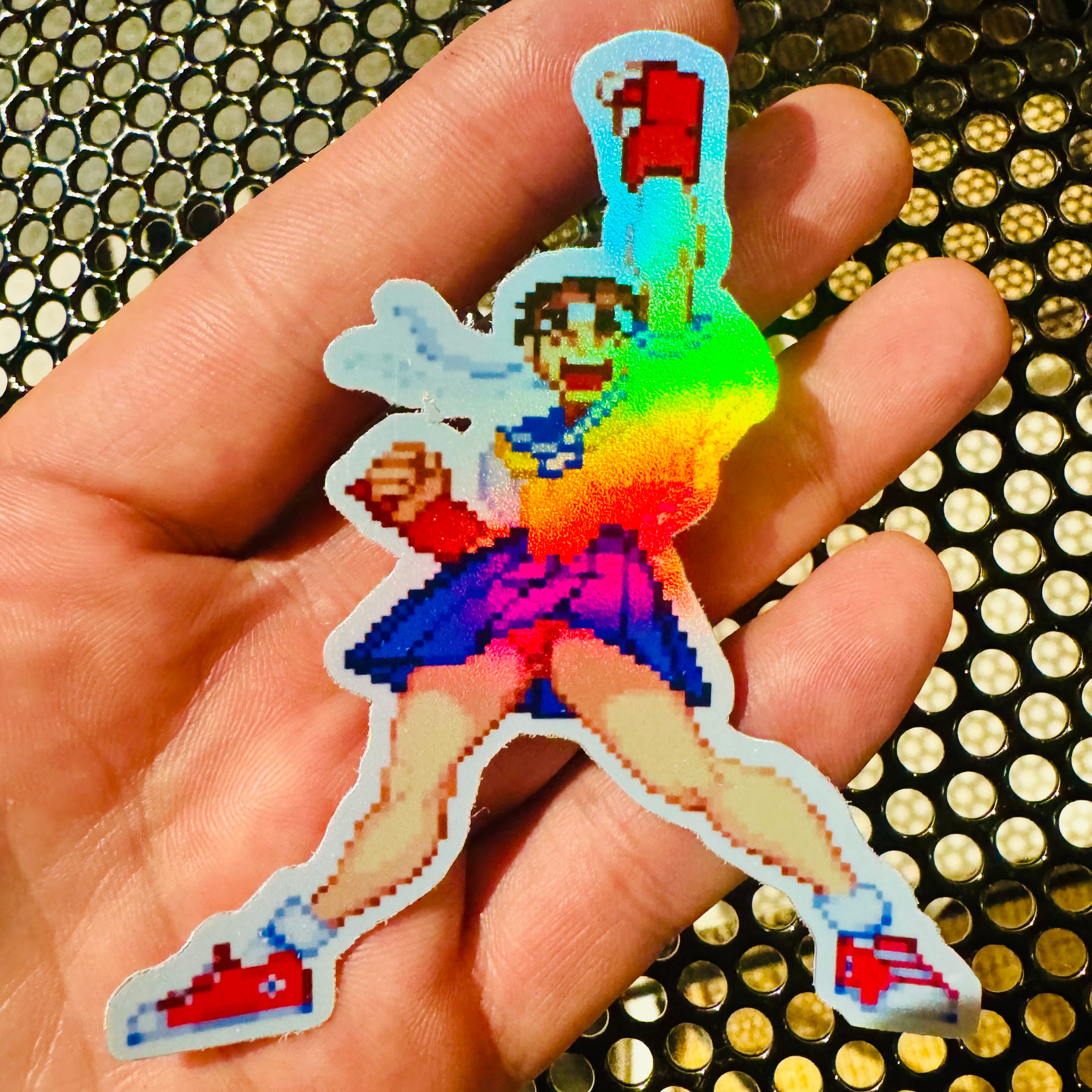 Sakura Pixel Vixen Sticker #8