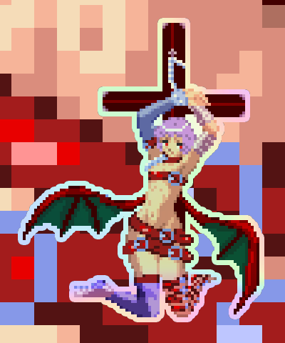 Lilith Pixel Vixen Sticker #23