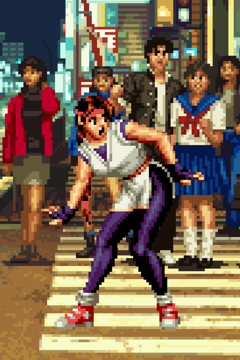 Yuri Slaps Ass - Pixel Vixen #130