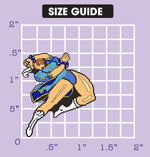 Load image into Gallery viewer, Chun Li Pixel Vixen Pin #2