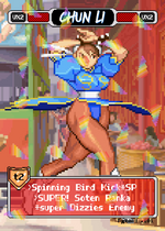 Load image into Gallery viewer, Chun Li Spinning Bird - Pixel Vixen #101

