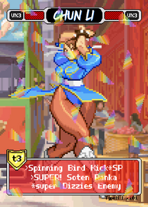 Chun Li Spinning Bird - Pixel Vixen #101