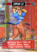 Load image into Gallery viewer, Chun Li Spinning Bird - Pixel Vixen #101
