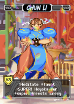 Load image into Gallery viewer, Chun Li Bow - Pixel Vixen #106
