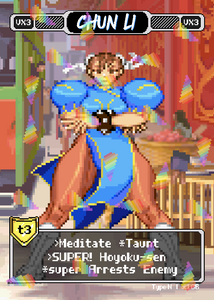 Chun Li Bow - Pixel Vixen #106