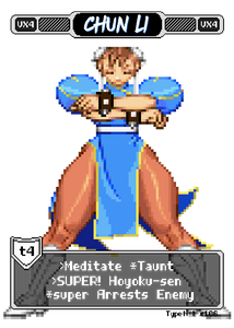 Chun Li Bow - Pixel Vixen #106