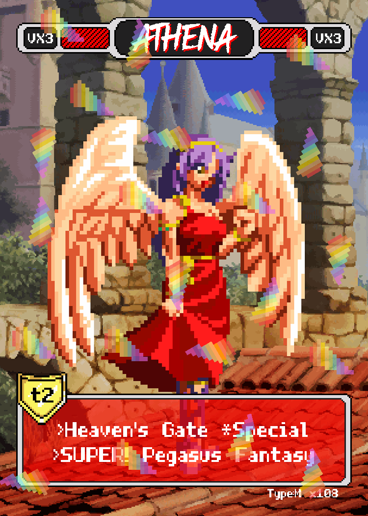 Goddess Athena Pixel Vixen #108