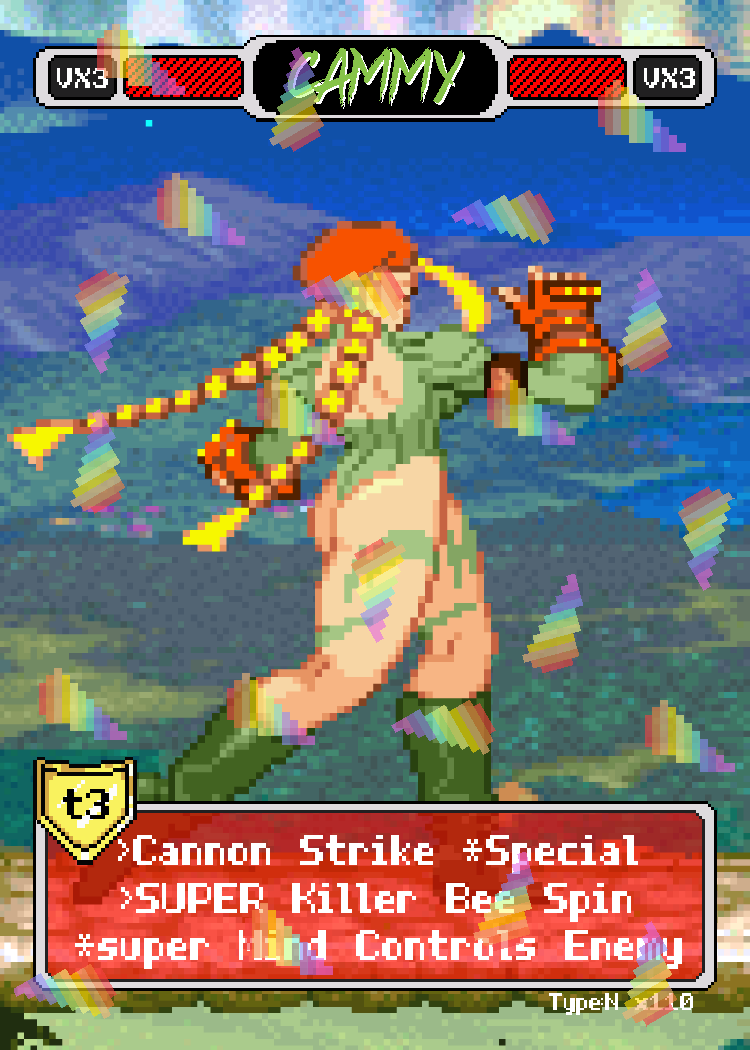 Cammy Knee Combo - Pixel Vixen #110