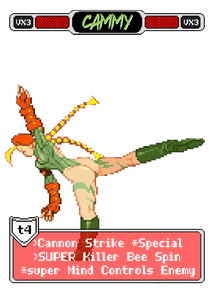 Cammy Knee Combo - Pixel Vixen #110