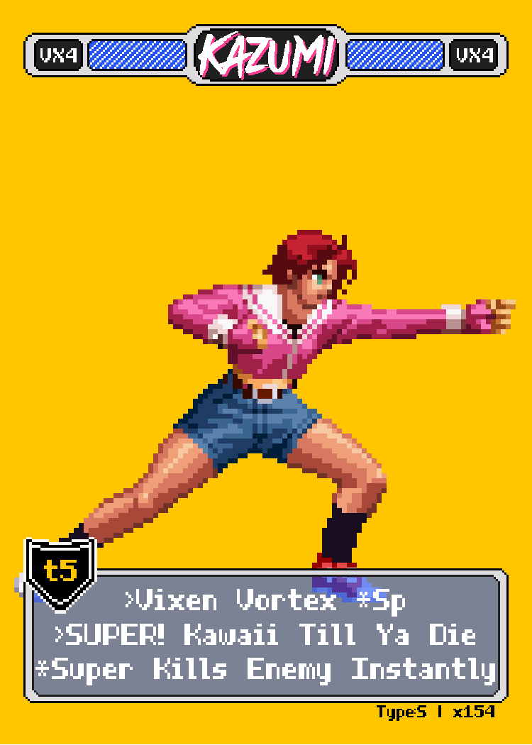 Kazumi Combo - Pixel Vixen #154