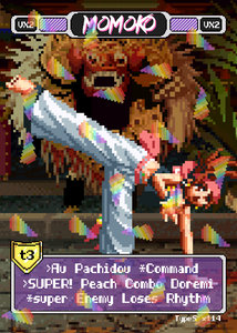 Momoko Capoeira Kick - Pixel Vixen #114