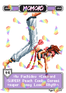 Momoko Capoeira Kick - Pixel Vixen #114