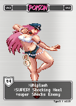 Load image into Gallery viewer, Poison Axe Kick - Pixel Vixen #119a
