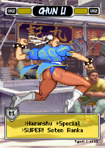 Chun Li Jump Punch - Pixel Vixen #133
