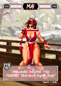 Mai Flip - Pixel Vixen Trading Card #138