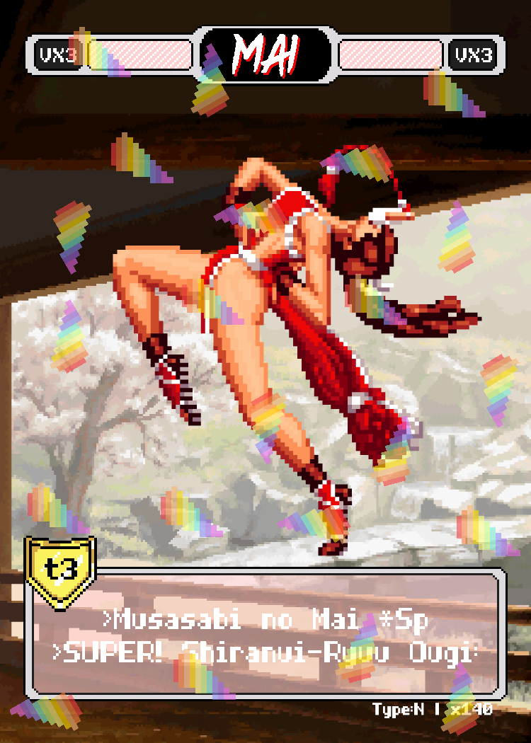 Mai Flip - Pixel Vixen Trading Card #138