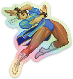 Load image into Gallery viewer, Chun Li PiXel ViXen StiXer #3
