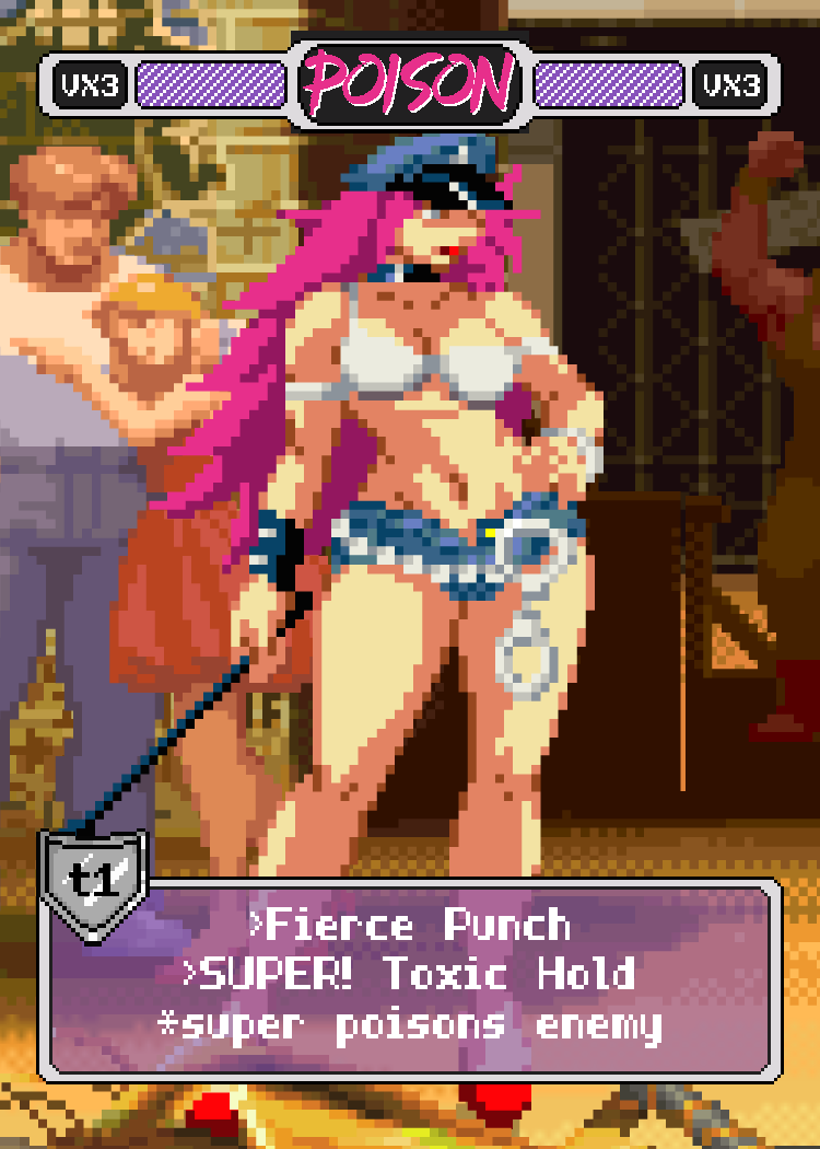 Mystery Pixel Vixen Trading Card