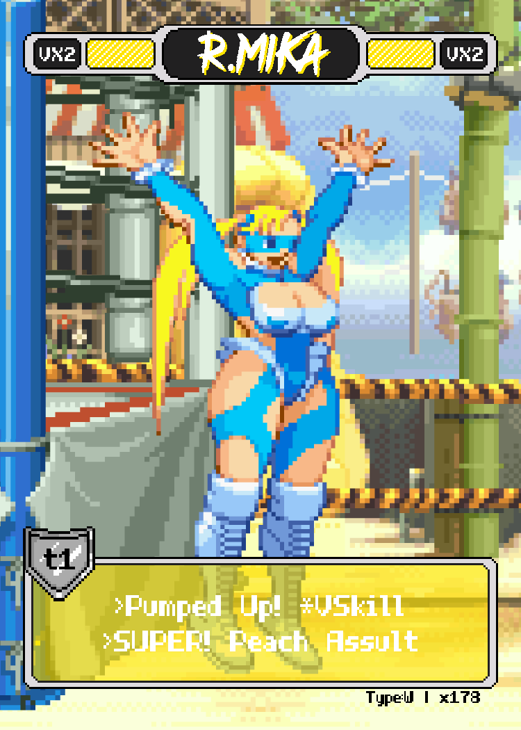 R.Mika - Pixel Vixen Trading Card #177