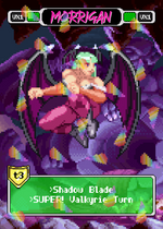 Load image into Gallery viewer, Morrigan Playing With Her Powers - Pixel Vixen Trading Card #29
