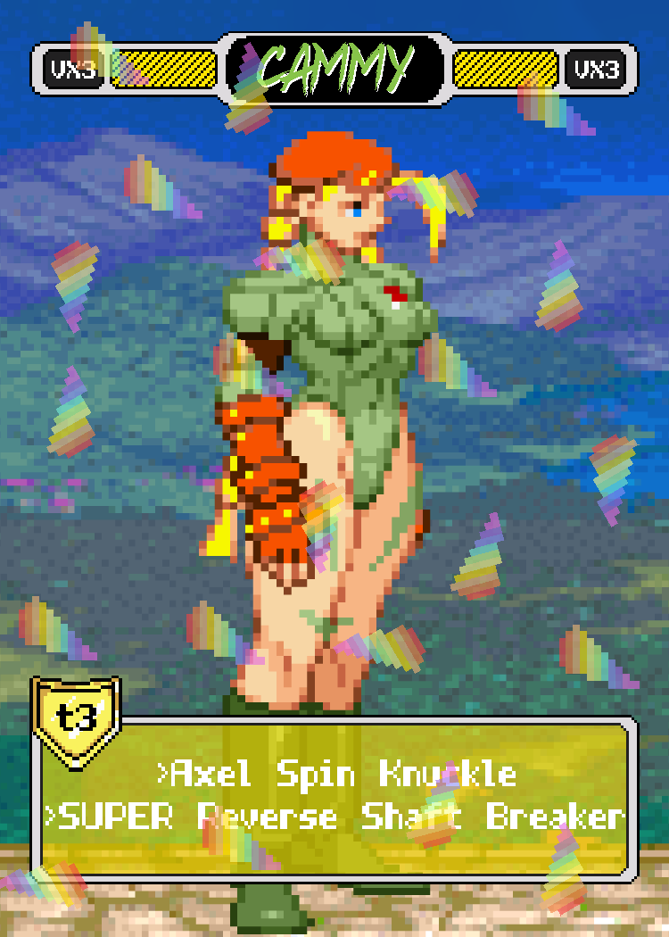 Cammy Salute - Pixel Vixen #34