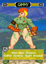 Load image into Gallery viewer, Cammy Salute - Pixel Vixen #34
