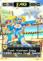 Load image into Gallery viewer, R.Mika on the Mic - PIxel Vixen #42
