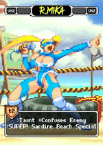 Load image into Gallery viewer, R.Mika on the Mic - PIxel Vixen #42
