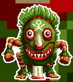 画像をギャラリービューアに読み込む, Mudman King of the Fighters Pixel Vixen Sticker #31 - Pixel X
