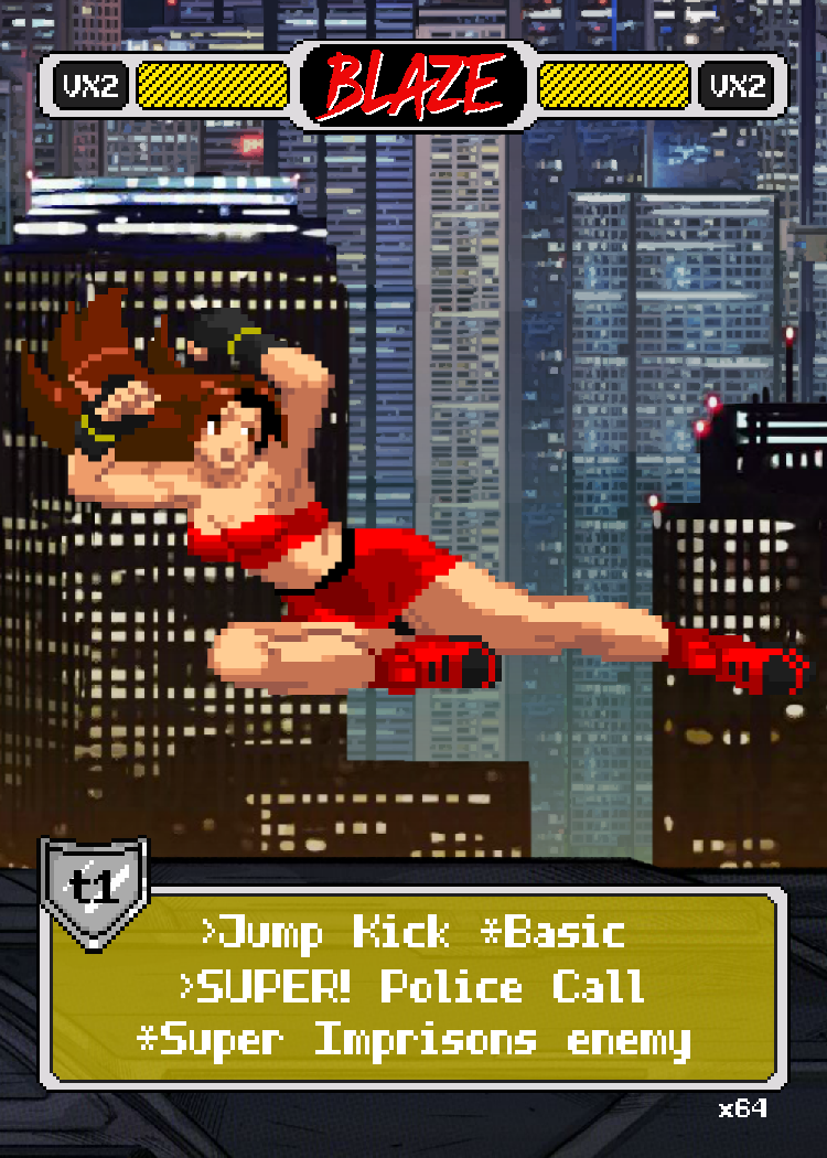 Blaze JumpKick - Pixel Vixen #64