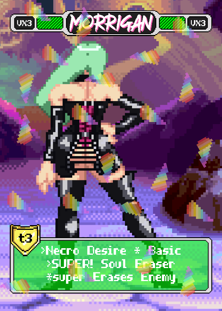 Morrigan Transforms - Pixel Vixen #66