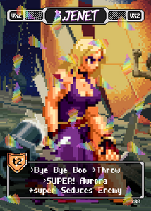 B.Jenet Hair Flip  - Pixel Vixen #80