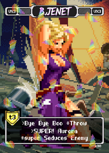 B.Jenet Hair Flip  - Pixel Vixen #80