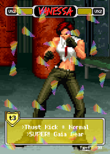 Vanessa Front Kick - Pixel Vixen #98