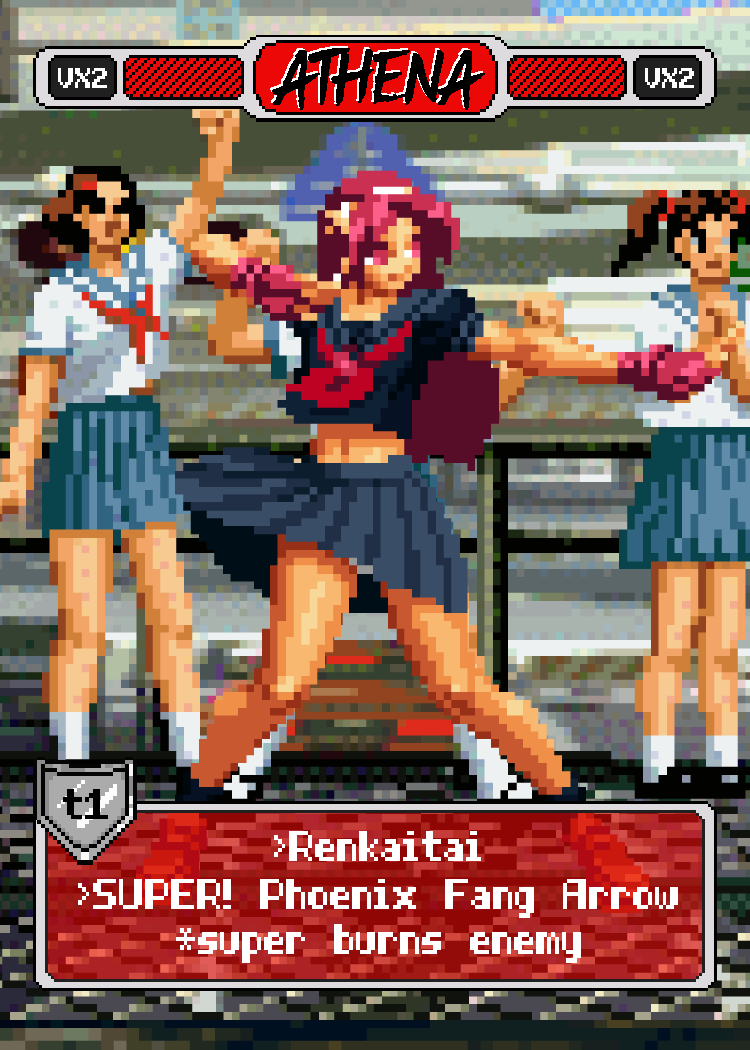 Athena Asamiya Training - Pixel Vixen #9