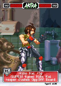 Akira Pixel Vixen Action Card #3