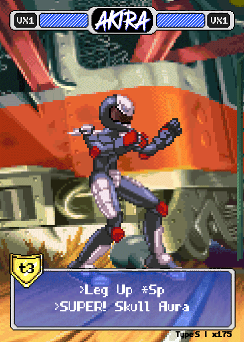 Akira Pixel Vixen Action Card #39