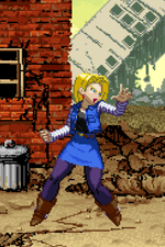 Load image into Gallery viewer, Android18 One Inch Punch - Pixel Vixen #119
