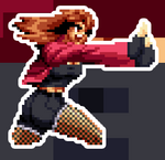 画像をギャラリービューアに読み込む, Aoi Kusanagi Holographic Vixen Sticker #39 - Pixel X
