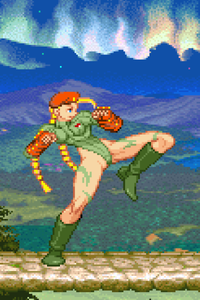 Cammy Knee Combo - Pixel Vixen #110