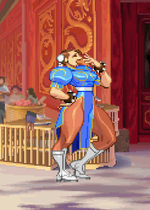 Load image into Gallery viewer, Chun Li Yawn - Pixel Vixen #142
