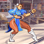 Load image into Gallery viewer, Chun Li Jump Punch - Pixel Vixen #133
