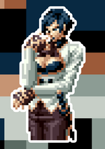 画像をギャラリービューアに読み込む, Elisabeth Blanctorche King of the Fighters Pixel Vixen Sticker #30 - Pixel X
